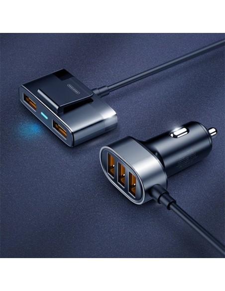 Greitas automobilinis įkroviklis 5x USB 6.2A su ilgintuvu, juodas
 
Greitas automobilinis įkroviklis 5x USB 6.2A su ilgintuvu, juodas