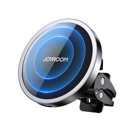 
Magnetinis automobilinis laikiklis Qi 15W MagSafe indukcinis įkroviklis iPhone juodas
