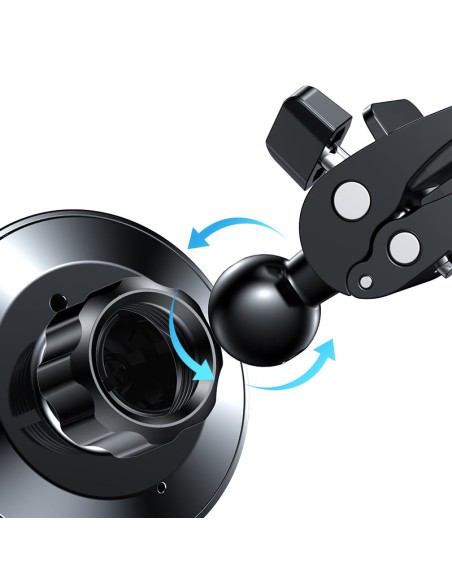 Magnetinis automobilinis laikiklis Qi 15W MagSafe indukcinis įkroviklis iPhone juodas
 
Magnetinis automobilinis laikiklis Qi 15W MagSafe indukcinis įkroviklis iPhone juodas
