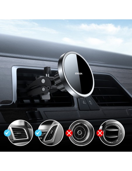 Magnetinis automobilinis laikiklis Qi 15W MagSafe indukcinis įkroviklis iPhone juodas
 
Magnetinis automobilinis laikiklis Qi 15W MagSafe indukcinis įkroviklis iPhone juodas