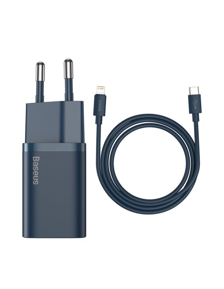 Super Si 1C greitas USB-C 20W PD įkroviklis + iPhone Lightning laidas 1m mėlynas
 
Super Si 1C greitas USB-C 20W PD įkroviklis + iPhone Lightning laidas 1m mėlynas