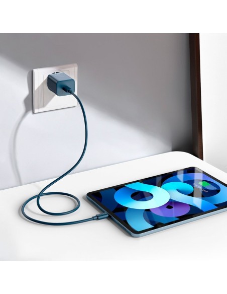 Super Si 1C greitas USB-C 20W PD įkroviklis + iPhone Lightning laidas 1m mėlynas
 
Super Si 1C greitas USB-C 20W PD įkroviklis + iPhone Lightning laidas 1m mėlynas