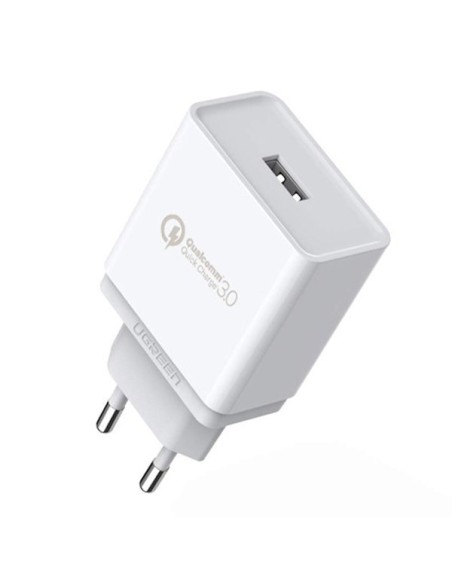 Quick Charge 3.0 18W 3A USB baltas greitas įkroviklis
 
Quick Charge 3.0 18W 3A USB baltas greitas įkroviklis