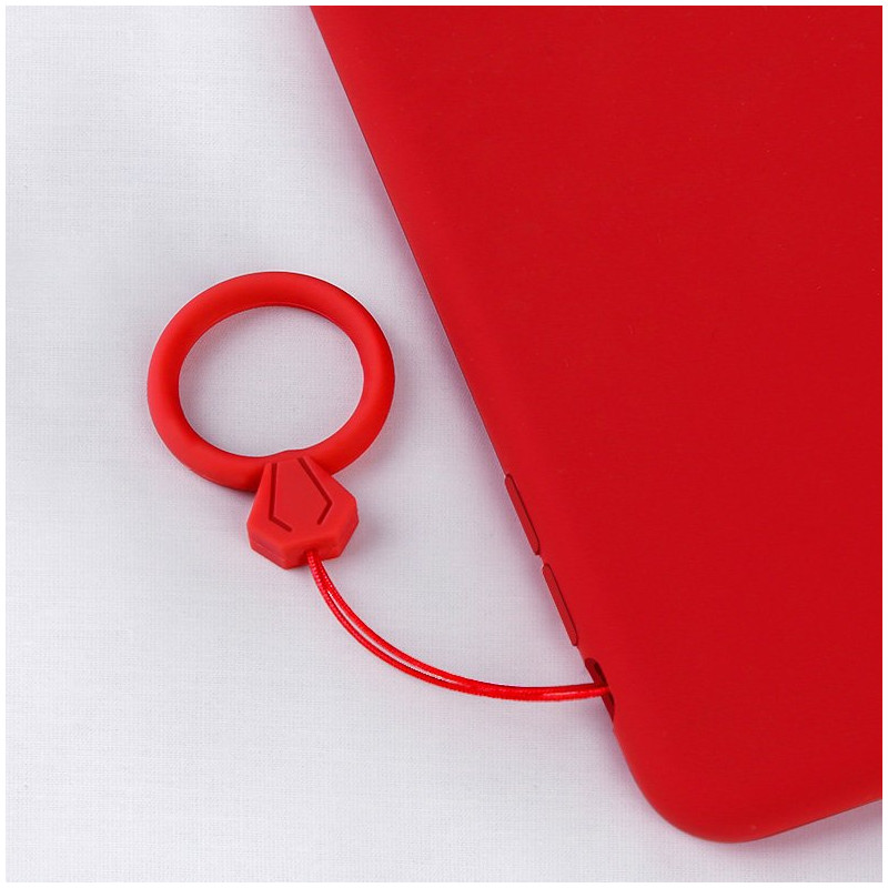 Silikono telefono dirželis, deimantinis žiedas, mėtinis piršto pakabukas