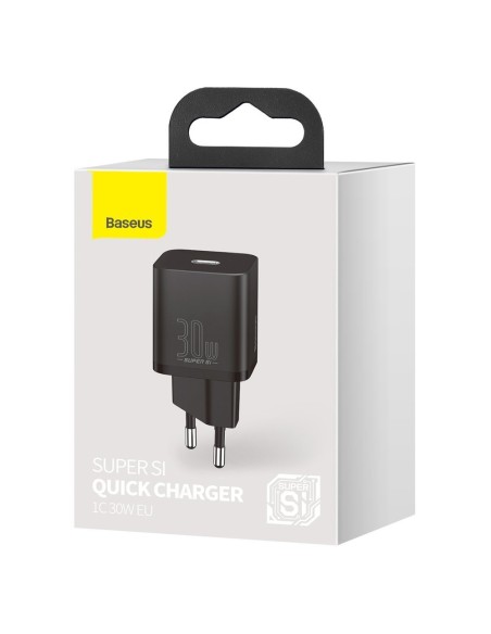 Super Si 1C greitas USB-C įkroviklis 30 W Power Delivery Quick Charge juodas
 
Super Si 1C greitas USB-C įkroviklis 30 W Power Delivery Quick Charge juodas