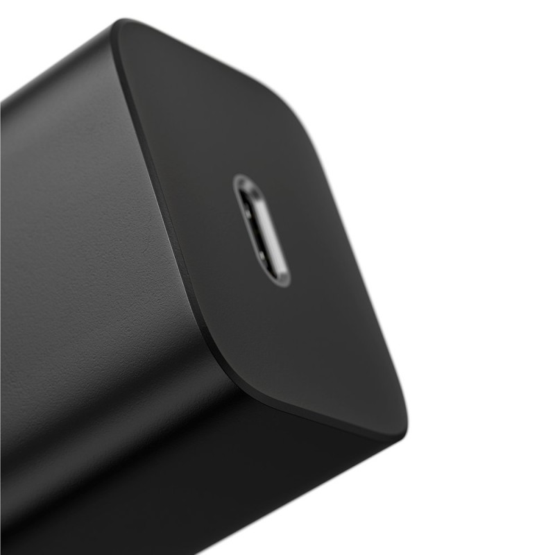 Super Si 1C greitas USB-C įkroviklis 30 W Power Delivery Quick Charge juodas