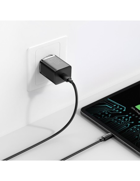 Super Si 1C greitas USB-C įkroviklis 30 W Power Delivery Quick Charge juodas
 
Super Si 1C greitas USB-C įkroviklis 30 W Power Delivery Quick Charge juodas