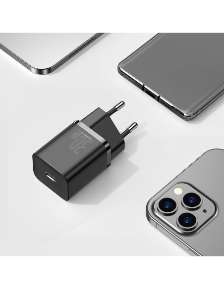 Super Si 1C greitas USB-C įkroviklis 30 W Power Delivery Quick Charge juodas
 
Super Si 1C greitas USB-C įkroviklis 30 W Power Delivery Quick Charge juodas
