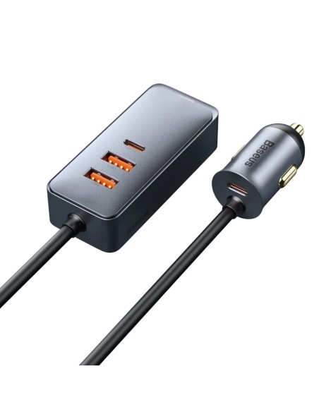 Share Together automobilinis įkroviklis 2x USB 2x USB-C 120W PPS QC PD pilka
 
Share Together automobilinis įkroviklis 2x USB 2x USB-C 120W PPS QC PD pilka
