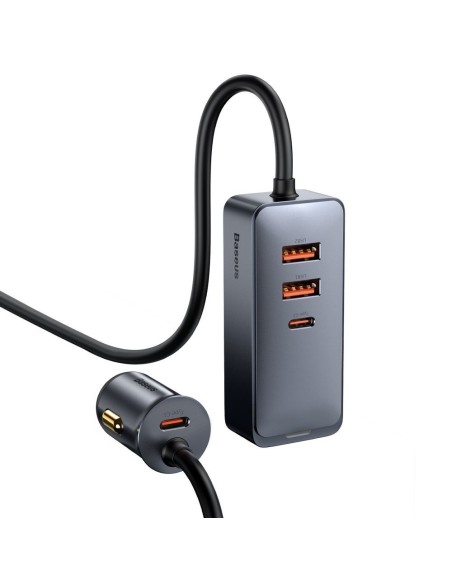 Share Together automobilinis įkroviklis 2x USB 2x USB-C 120W PPS QC PD pilka
 
Share Together automobilinis įkroviklis 2x USB 2x USB-C 120W PPS QC PD pilka