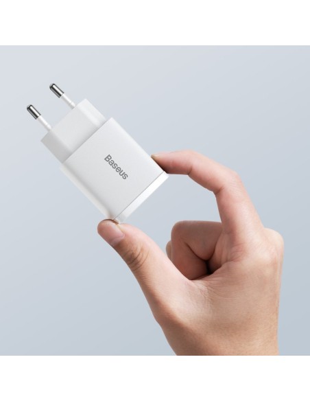 Kompaktiškas USB greitas įkroviklis USB-C 20W 3A PD QC 3.0 baltas
 
Kompaktiškas USB greitas įkroviklis USB-C 20W 3A PD QC 3.0 baltas