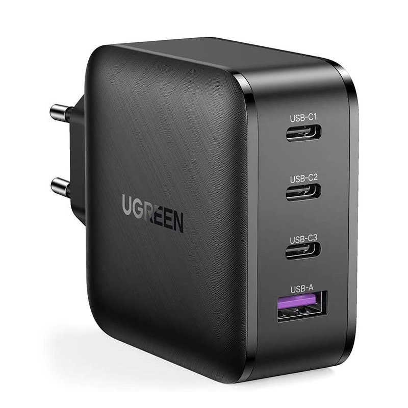 PPS 65W USB greitas įkroviklis 3x USB-C QC 3.0 PD SCP FCP AFC