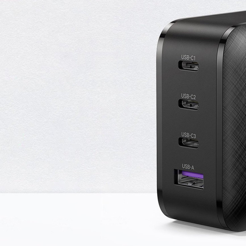 PPS 65W USB greitas įkroviklis 3x USB-C QC 3.0 PD SCP FCP AFC