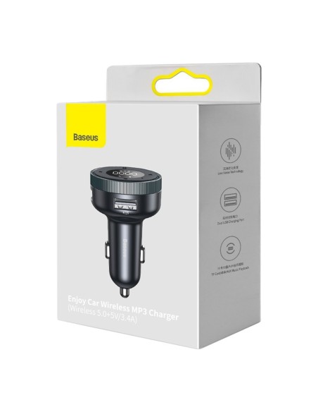 FM siųstuvas, MP3 grotuvas, LED automobilinis įkroviklis, 2x USB, Bluetooth, juoda
 
FM siųstuvas, MP3 grotuvas, LED automobilinis įkroviklis, 2x USB, Bluetooth, juoda