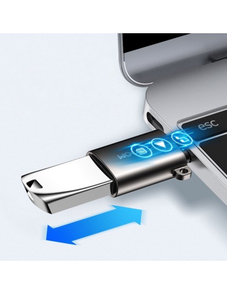 USB 3.2 Gen 1 vyriškas USB-C adapteris, juodas
 
USB 3.2 Gen 1 vyriškas USB-C adapteris, juodas