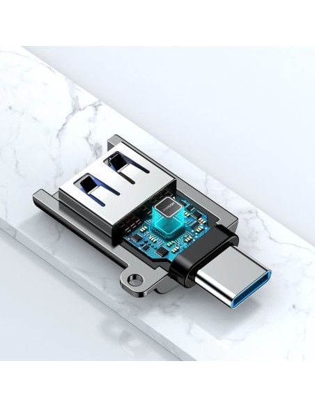 USB 3.2 Gen 1 vyriškas USB-C adapteris, juodas
 
USB 3.2 Gen 1 vyriškas USB-C adapteris, juodas