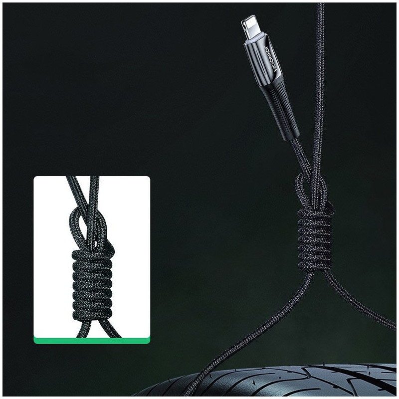 „iPhone“ USB-C laidas – žaibo maitinimo tiekimas 20 W 2,4 A 1,2 m raudonas