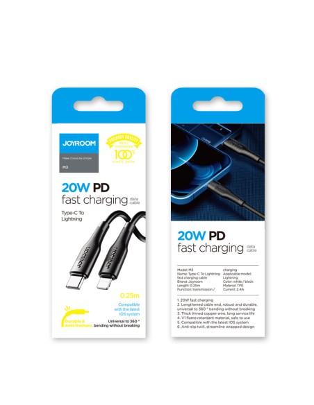„iPhone“ USB-C laidas – „Lightning Power Delivery“ 20 W 2,4 A 0,25 m baltas
 
„iPhone“ USB-C laidas – „Lightning Power Delivery“ 20 W 2,4 A 0,25 m baltas