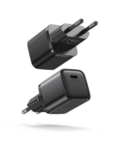 Greitas USB-C 20 W maitinimo tiekimas Quick Charge 3.0 AFC įkroviklis, juodas
 
Greitas USB-C 20 W maitinimo tiekimas Quick Charge 3.0 AFC įkroviklis, juodas