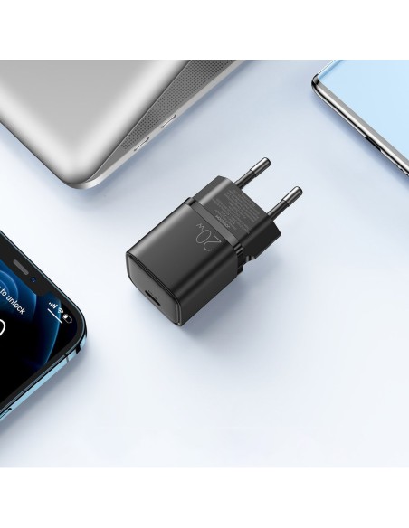 Greitas USB-C 20 W maitinimo tiekimas Quick Charge 3.0 AFC įkroviklis, juodas
 
Greitas USB-C 20 W maitinimo tiekimas Quick Charge 3.0 AFC įkroviklis, juodas