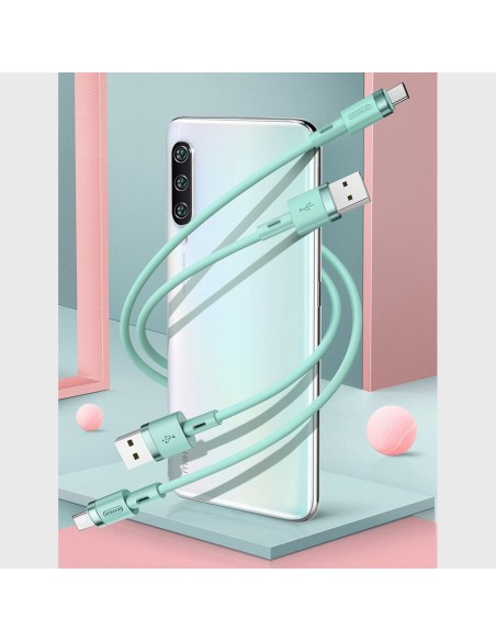 
USB laidas – USB-C 2.4A 1.2 m baltas
