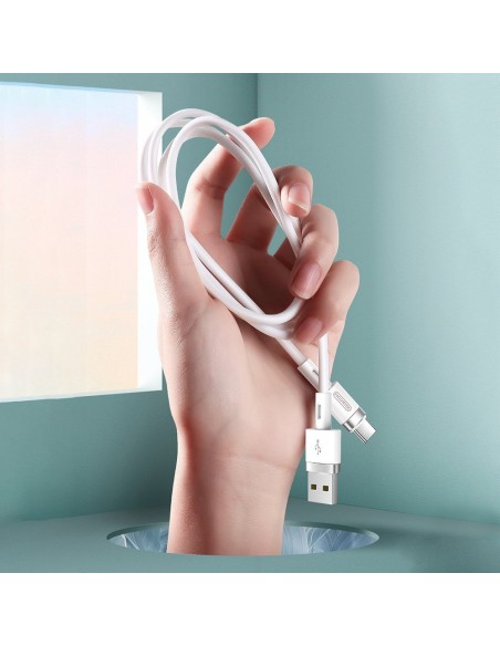 
USB laidas – USB-C 2.4A 1.2 m baltas
