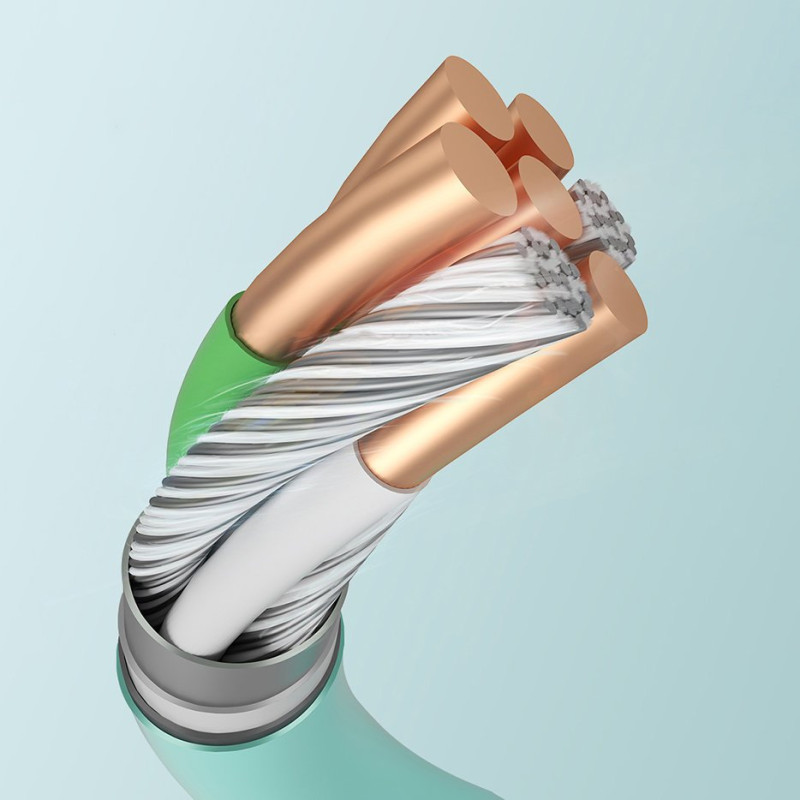 
USB laidas – USB-C 2.4A 1.2 m baltas
