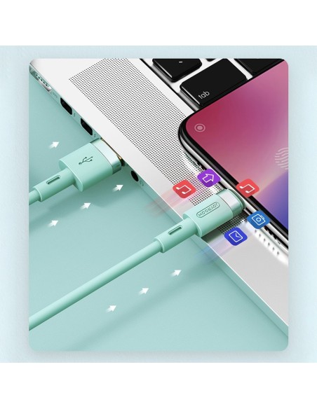 
USB laidas – USB-C 2.4A 1.2 m baltas
