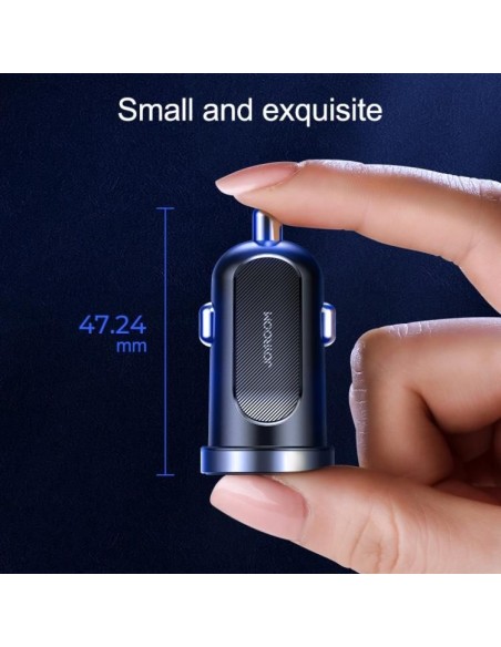 Mini greitas automobilinis įkroviklis 2x USB 30W QC SCP PD AFC juodas
 
Mini greitas automobilinis įkroviklis 2x USB 30W QC SCP PD AFC juodas