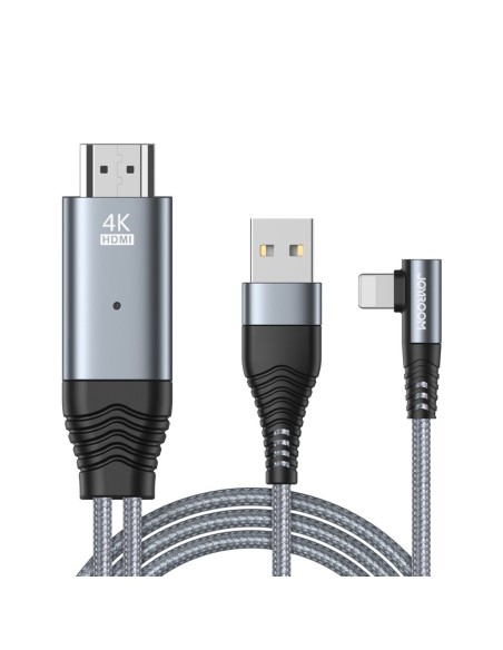 Adapteris iPhone iš Lightning į HDMI 4K USB pilka
 
Adapteris iPhone iš Lightning į HDMI 4K USB pilka