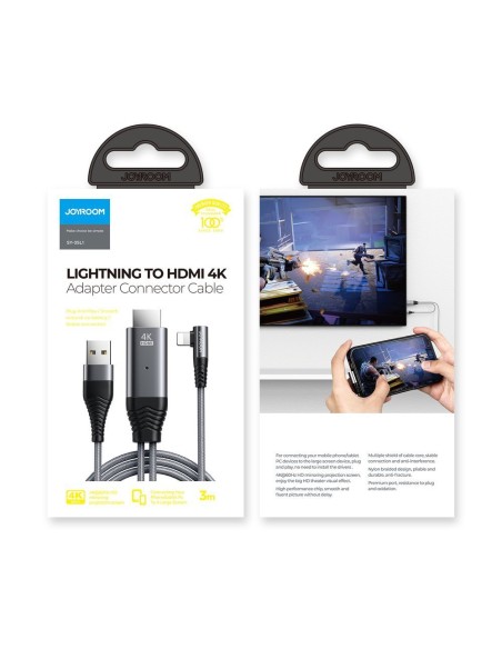 Adapteris iPhone iš Lightning į HDMI 4K USB pilka
 
Adapteris iPhone iš Lightning į HDMI 4K USB pilka