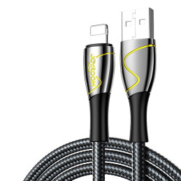 
Mermaid serija iPhone USB - Lightning kabelis 2.4A 2m juodas
