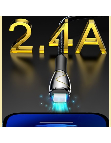 Mermaid serija iPhone USB - Lightning kabelis 2.4A 2m juodas
 
Mermaid serija iPhone USB - Lightning kabelis 2.4A 2m juodas