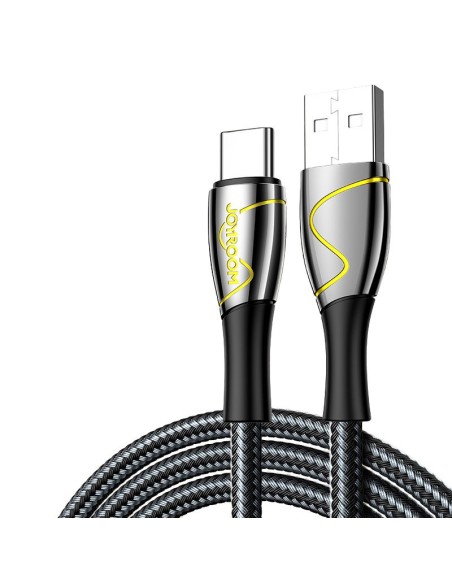 Mermaid serijos kabelis USB - USB-C 3A 2m juodas
 
Mermaid serijos kabelis USB - USB-C 3A 2m juodas