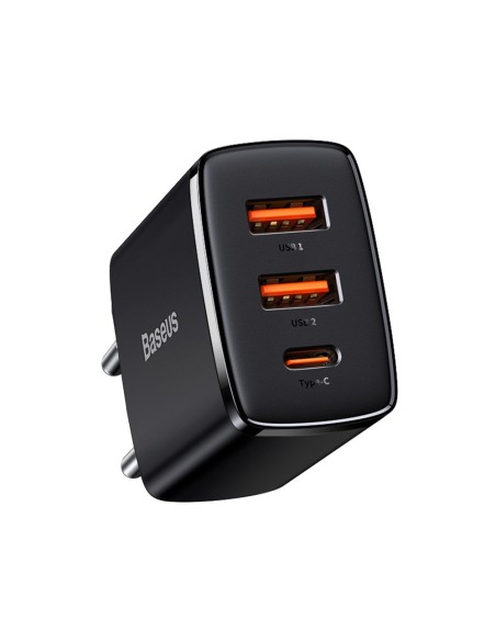 Kompaktiškas greitas sieninis įkroviklis 2x USB USB-C 30W 3A PD QC juodas
 
Kompaktiškas greitas sieninis įkroviklis 2x USB USB-C 30W 3A PD QC juodas