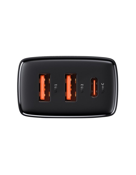 Kompaktiškas greitas sieninis įkroviklis 2x USB USB-C 30W 3A PD QC juodas
 
Kompaktiškas greitas sieninis įkroviklis 2x USB USB-C 30W 3A PD QC juodas