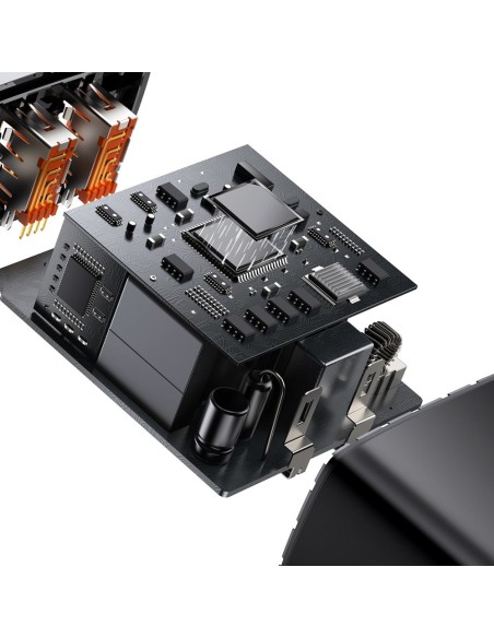 Kompaktiškas greitas sieninis įkroviklis 2x USB USB-C 30W 3A PD QC juodas
 
Kompaktiškas greitas sieninis įkroviklis 2x USB USB-C 30W 3A PD QC juodas
