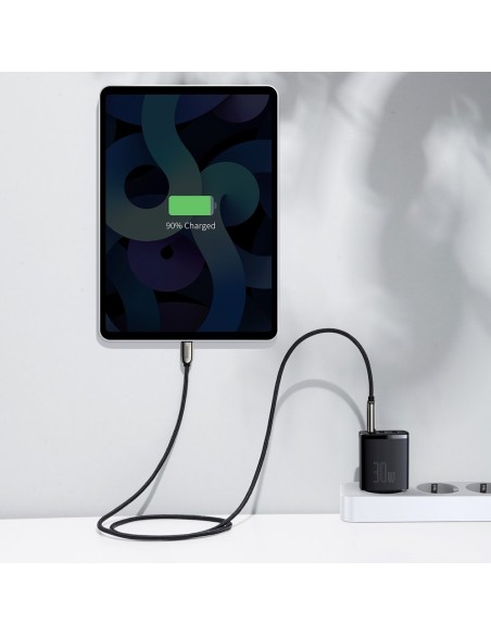 Kompaktiškas greitas sieninis įkroviklis 2x USB USB-C 30W 3A PD QC juodas
 
Kompaktiškas greitas sieninis įkroviklis 2x USB USB-C 30W 3A PD QC juodas