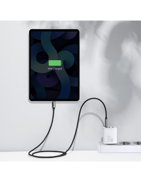 Kompaktiškas greitas sieninis įkroviklis 2x USB USB-C 30W 3A PD QC balta
 
Kompaktiškas greitas sieninis įkroviklis 2x USB USB-C 30W 3A PD QC balta