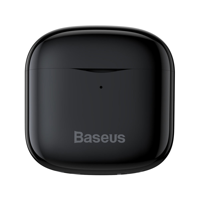 E3 Wireless Bluetooth 5.0 TWS ausinės, atsparios vandeniui IP64 juodos spalvos