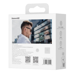 
E3 Wireless Bluetooth 5.0 TWS ausinės, atsparios vandeniui IP64 juodos spalvos
