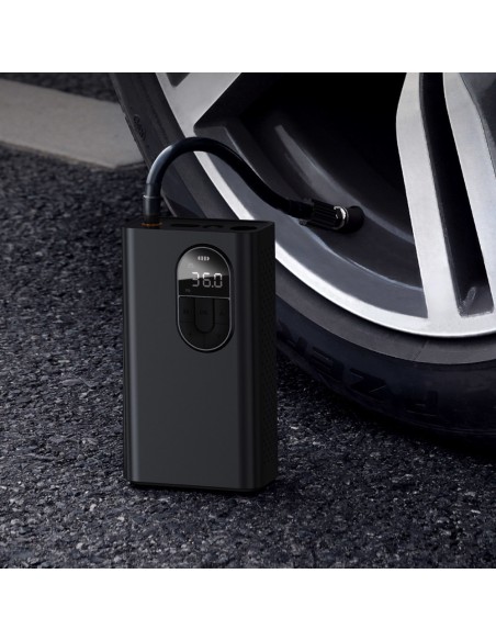 Mini autokompresorius, padangų siurblys su 2500mAh 54W baterija, juodas
 
Mini autokompresorius, padangų siurblys su 2500mAh 54W baterija, juodas