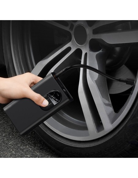 Mini autokompresorius, padangų siurblys su 2500mAh 54W baterija, juodas
 
Mini autokompresorius, padangų siurblys su 2500mAh 54W baterija, juodas