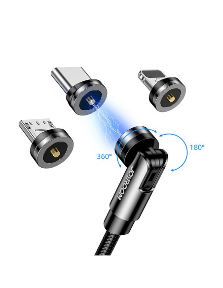 Universalus magnetinis laidas USB Lightning įkrovimo laidas USB-C microUSB 1,2m juodas
 
Universalus magnetinis laidas USB Lightning įkrovimo laidas USB-C microUSB 1,2m juodas