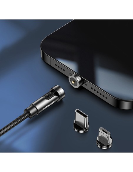 Universalus magnetinis laidas USB Lightning įkrovimo laidas USB-C microUSB 1,2m juodas
 
Universalus magnetinis laidas USB Lightning įkrovimo laidas USB-C microUSB 1,2m juodas