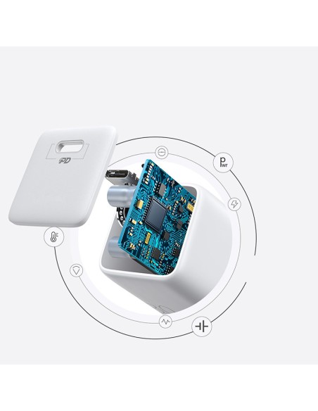 Sieninis telefono įkroviklis USB-C USB 30W PD QC 4.5A Anglų UK Kištukas Baltas
 
Sieninis telefono įkroviklis USB-C USB 30W PD QC 4.5A Anglų UK Kištukas Baltas