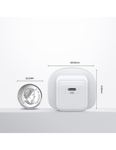 Sieninis telefono įkroviklis USB-C USB 30W PD QC 4.5A Anglų UK Kištukas Baltas
 
Sieninis telefono įkroviklis USB-C USB 30W PD QC 4.5A Anglų UK Kištukas Baltas