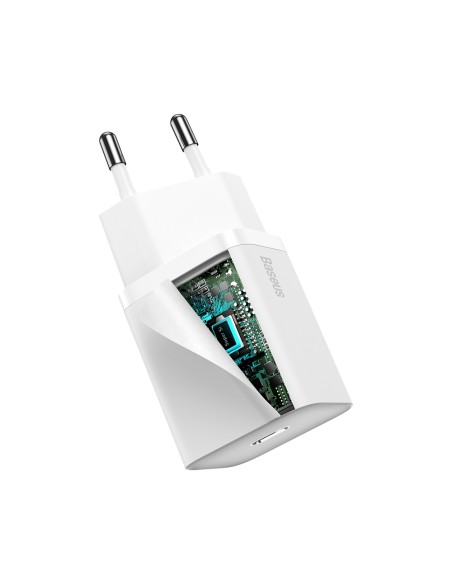 Super Si 1C greitas telefono įkroviklis USB-C 20W PD baltas
 
Super Si 1C greitas telefono įkroviklis USB-C 20W PD baltas