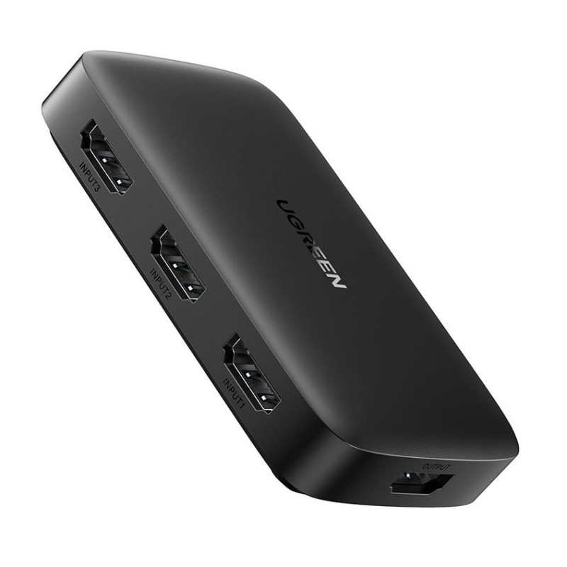 Jungiklio skirstytuvo jungiklis HDMI - 3x HDMI 4K 30Hz juodas