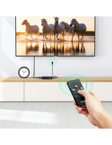 Jungiklio skirstytuvo jungiklis HDMI - 3x HDMI 4K 30Hz juodas
 
Jungiklio skirstytuvo jungiklis HDMI - 3x HDMI 4K 30Hz juodas